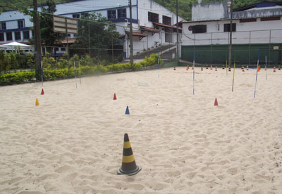 Quadra de areia